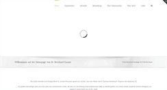Desktop Screenshot of dr-zauner-homoeopathie.net